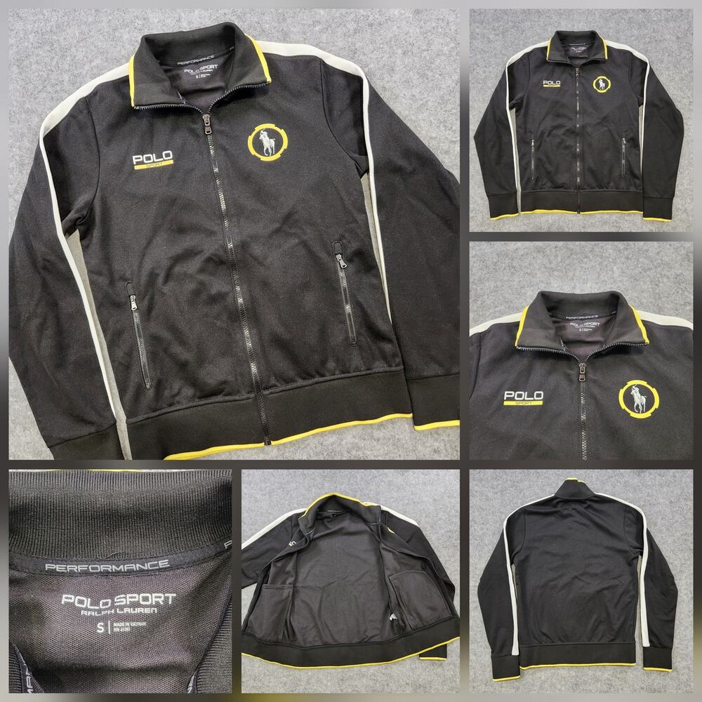 Polo Sport Ralph Lauren Jacket Mens S Small Full Zip Performance Track Athletic
